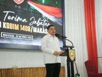 Munafri Apresiasi Dedikasi Kolonel Franky, Sambut Hangat Letkol Ino sebagai Dandim Baru Makassar